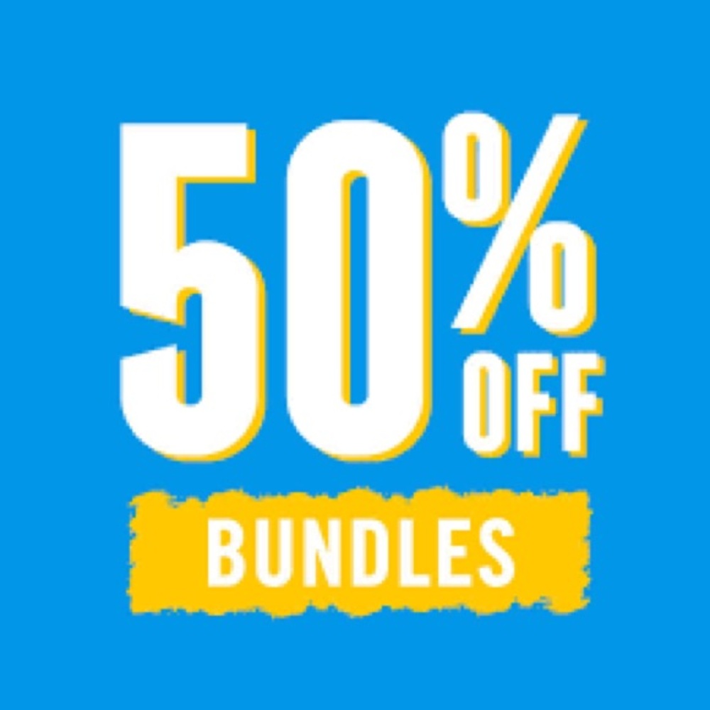 July 50% 2+ Bundles